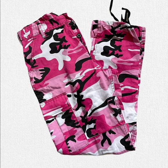 Zumiez Camo Pants - Pink - Picture 1 of 5